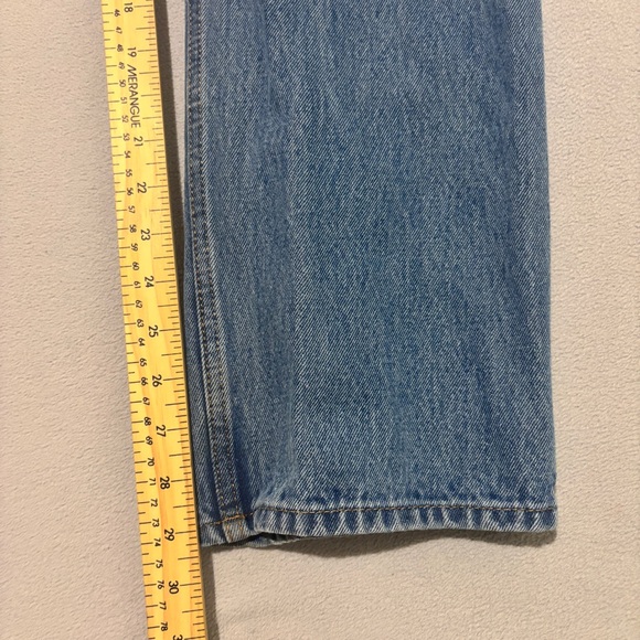 Ralph Lauren RRL Double RL Jeans 34x34 35x30 Blue Denim Straight Leg High Rise - Picture 2 of 8